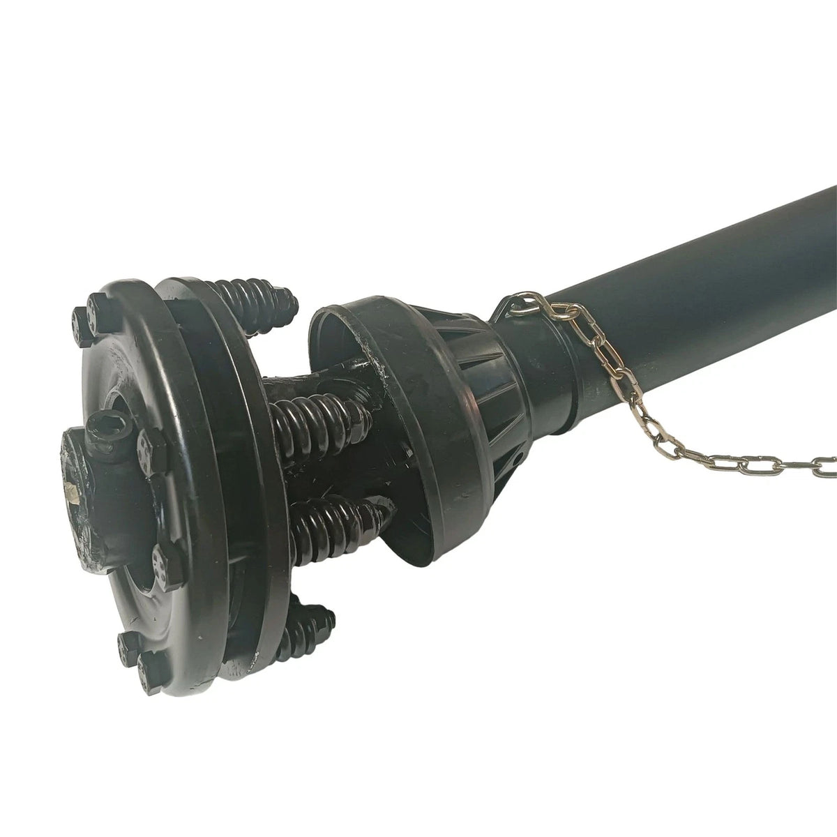PTO Shaft for 1-3/8" Smooth Bore with 1/2" Shear Bolt & 2 Disc Slip Clutch