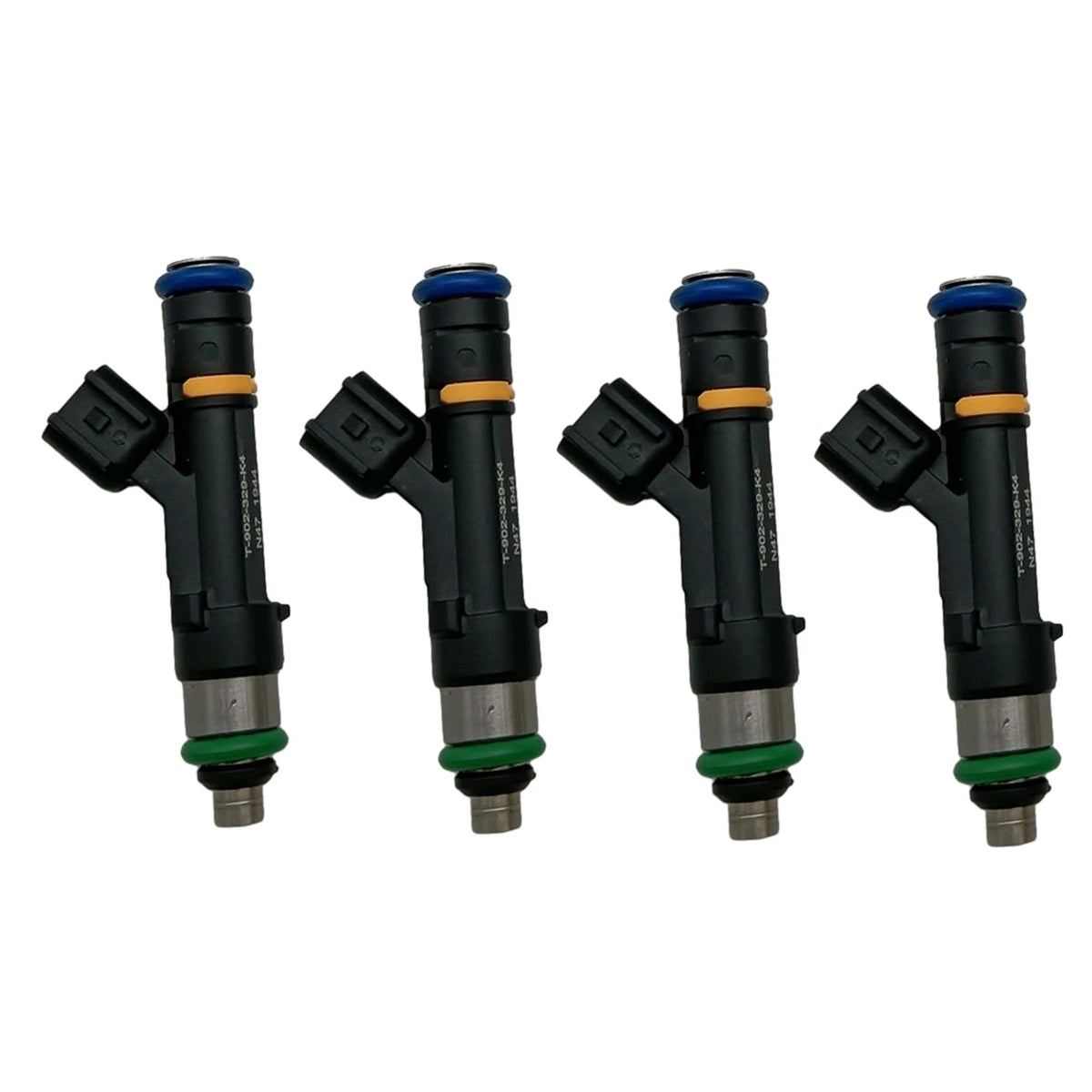 Set of 4 Fuel Injectors FJ824 for Mazda 3 5 6 MX-5 Miata (2004–2013) 0280158103