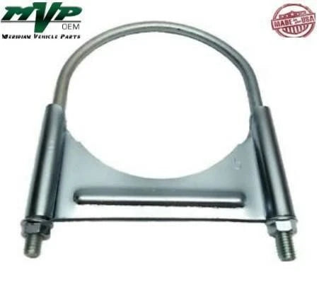 Exhaust Clamp for MVP (JG35ZN) 3-1/2" Guillotine Type Zinc Plated