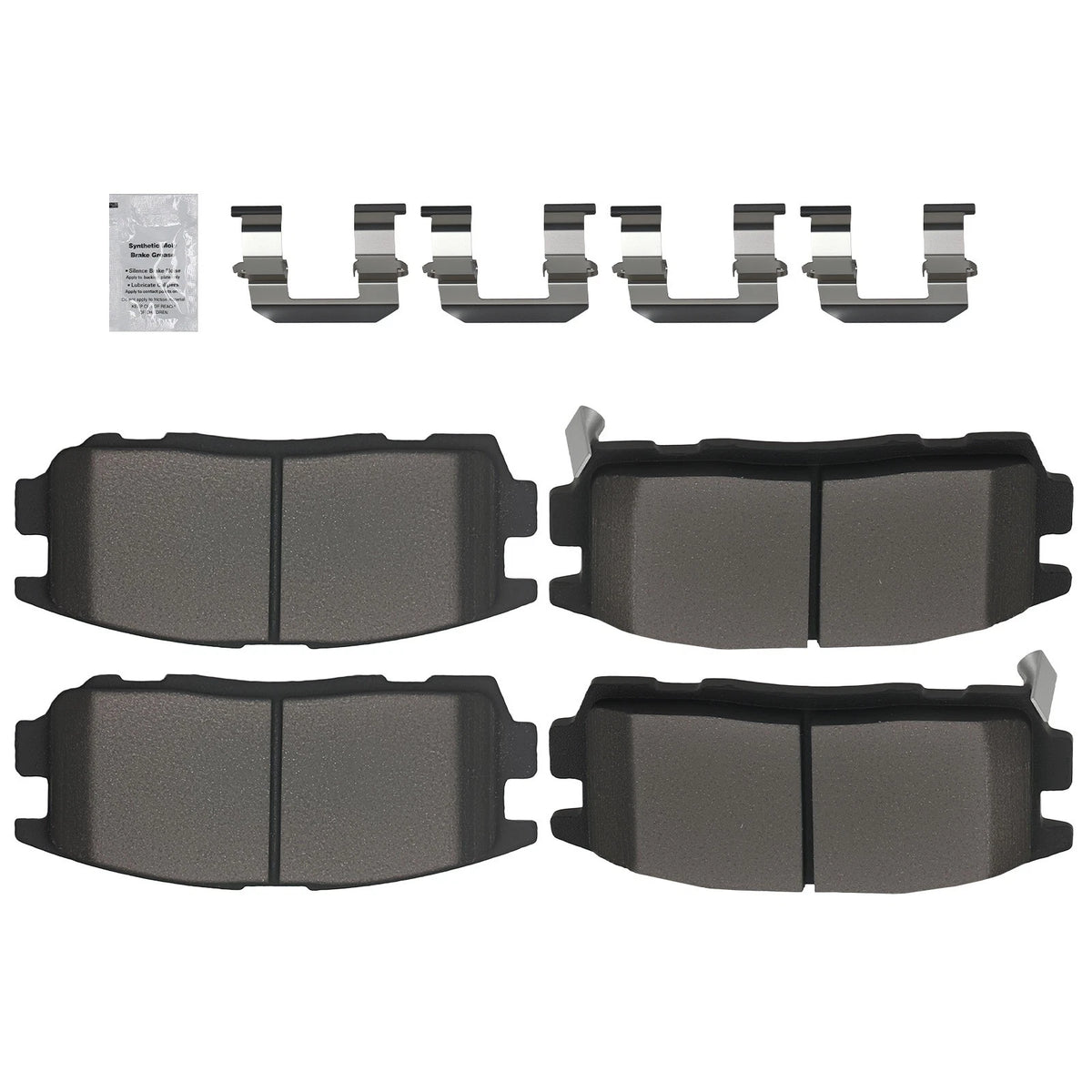 Set of 4 Rear Ceramic Brake Pads for Chevrolet Captiva Sport Equinox GMC Terrain