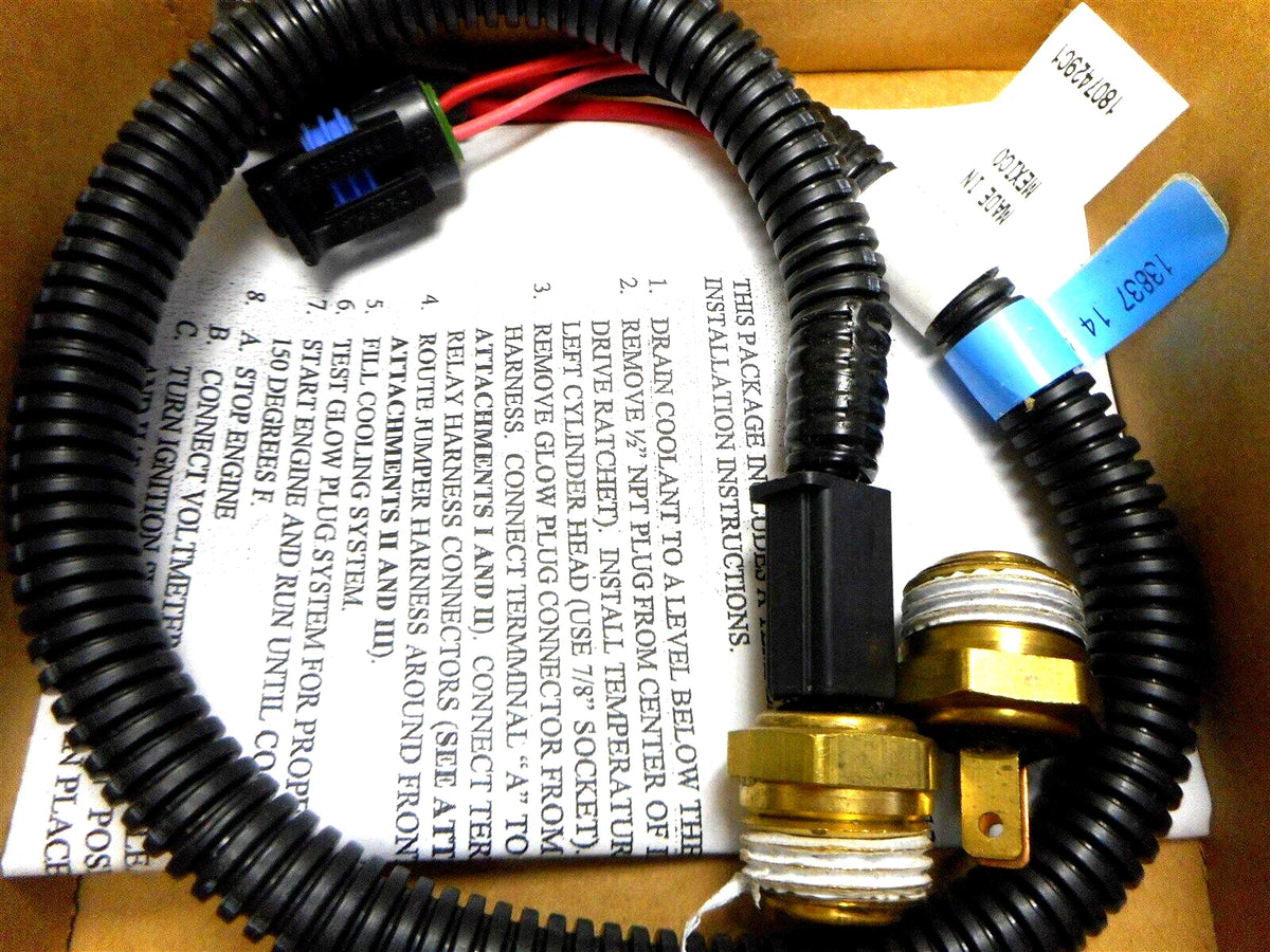Glow Plug Kit for International T444E 7.3L (1995–2003) 1831142C91