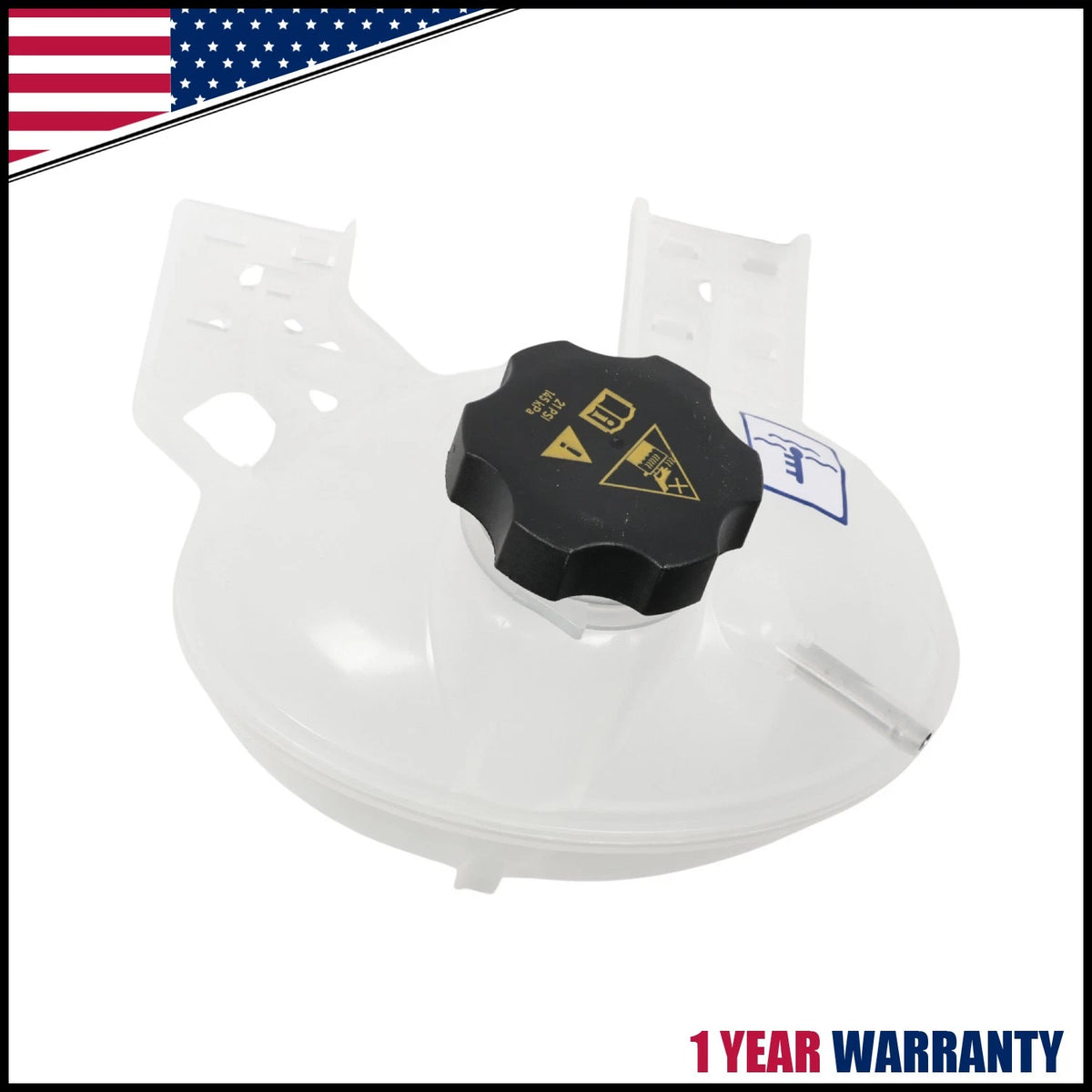Coolant Overflow Reservoir Expansion Tank for Jeep Renegade (2015–2018)