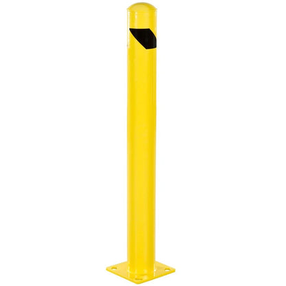 42" Vertical Steel Bollard Post Vehicle Safety Barrier for All Vehicles