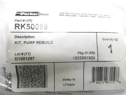 Racor Primer Pump Rebuild Kit PFRK5609 for 6.6L Duramax (2001–2006)