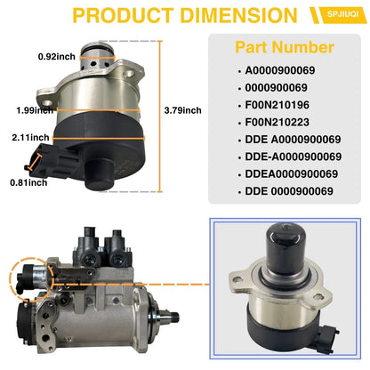 Fuel Meter Control Valve for Freightliner Cascadia (2007–2022) DDE F00N210196