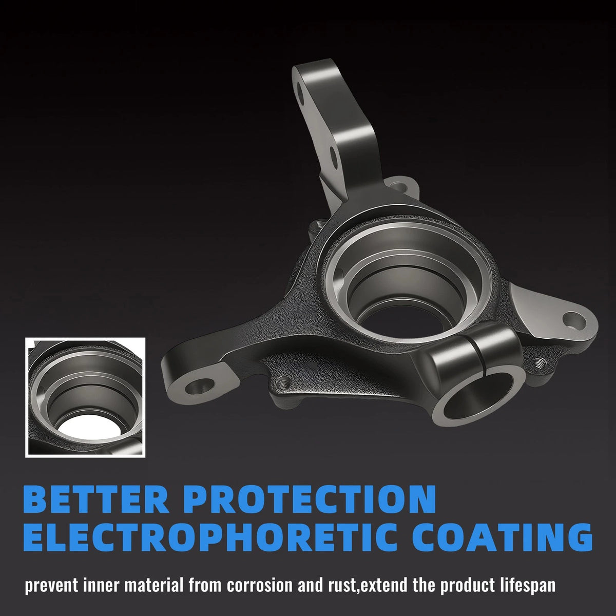 Steering Knuckle for Subaru Outback Legacy Impreza Forester Baja (2000–2007)