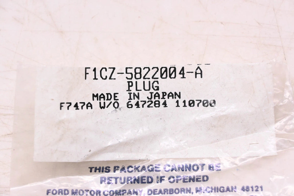 OEM Plug for Ford F1CZ-5822004-A (NOS)