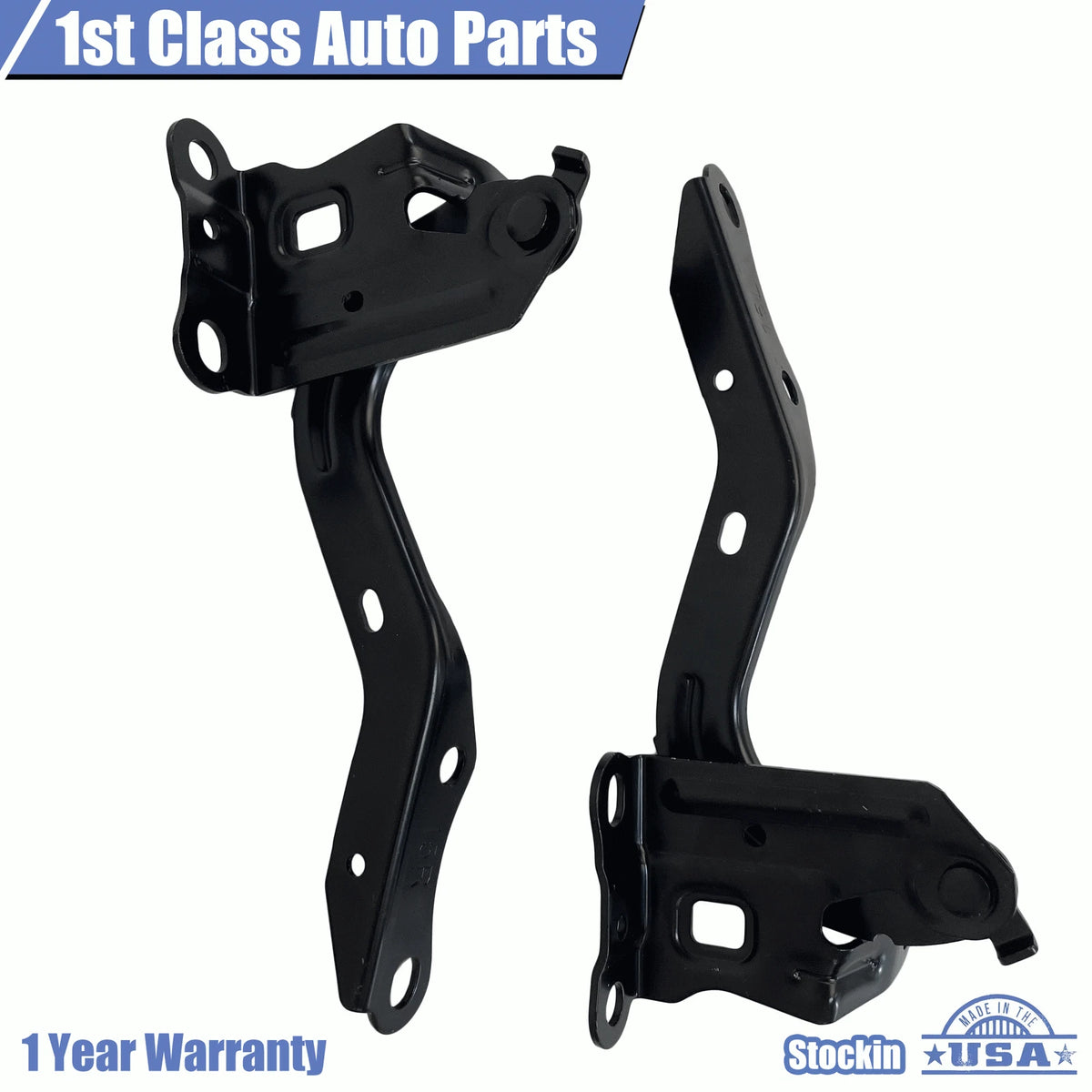 Hood Hinges Set of 2 for Toyota Corolla (2019–2021)