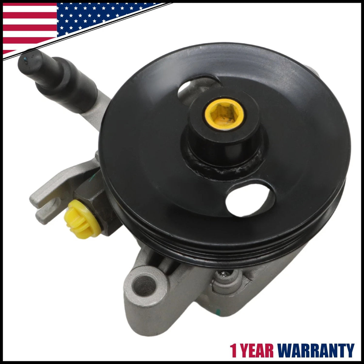 Power Steering Pump & Pulley for Hyundai Tucson, Kia Spectra, Sportage (2005–2010) 21-5440