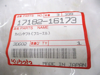 Genuine Fuel Camshaft for Kubota D1403 D1703 (17182-16173, 17182-16020)