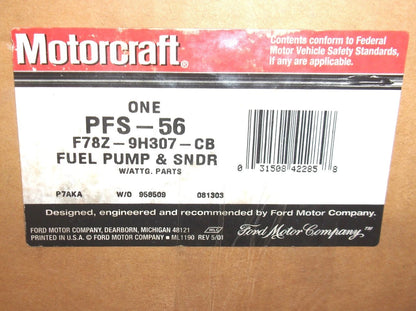OEM Fuel Pump & Sender Assy for Ford (F78Z-9H307-CB, F78U-9H307-CG)