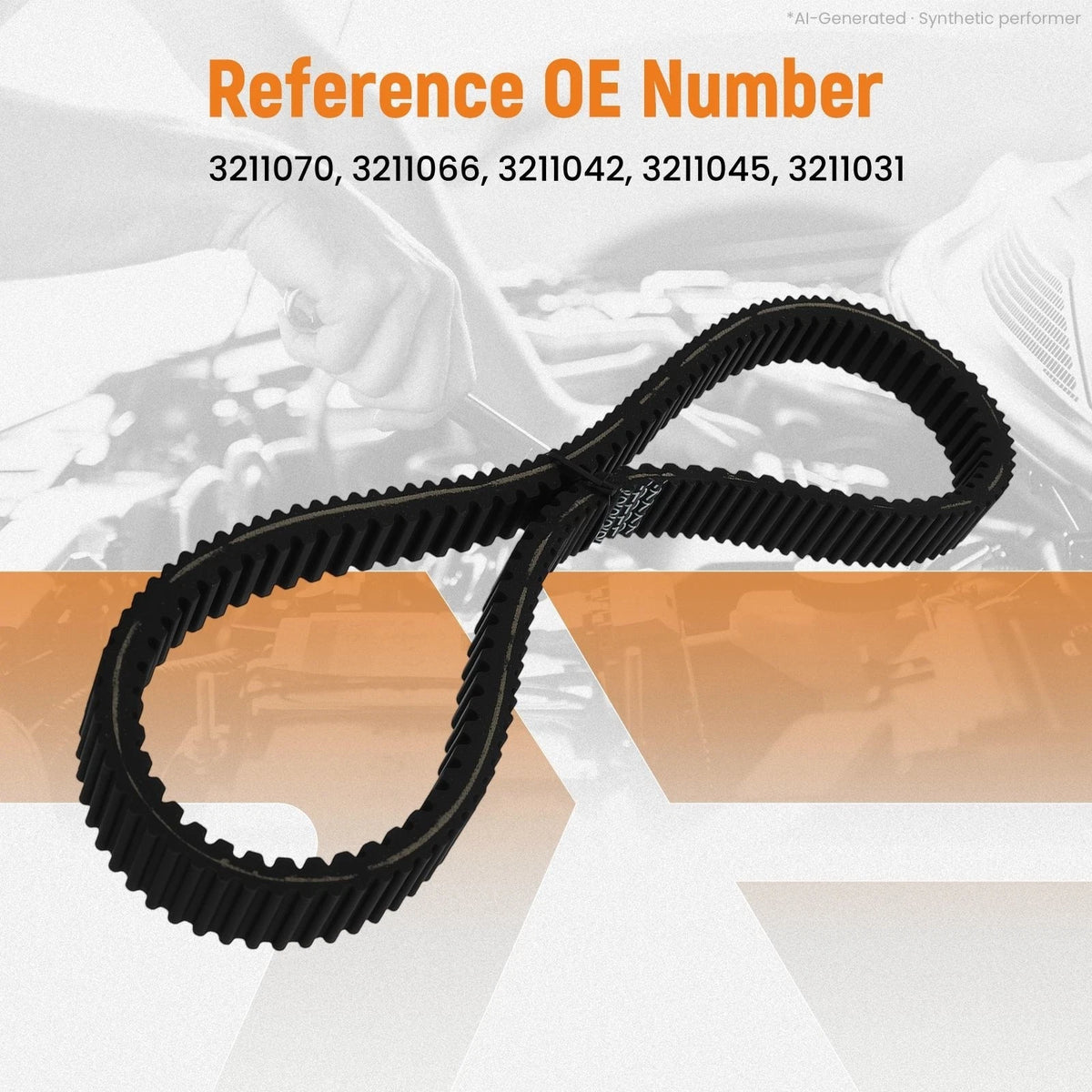 Drive Clutch Belt for Polaris 440 Indy RMK 500 (1997–1999) 3211045 3211031