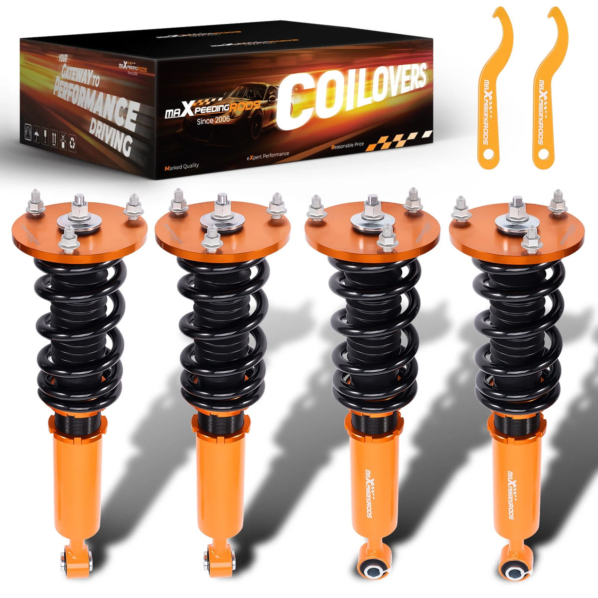 Adjustable Coilovers Lowering Kit for Lexus LS430 (2001–2006)