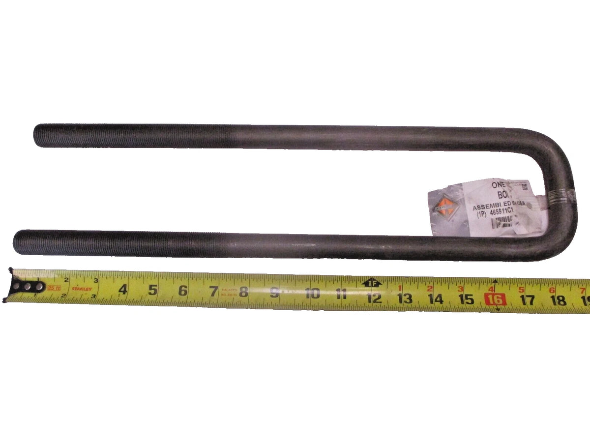 Leafspring U-Bolt for International (465911C1) 18" Long 3" Diameter 7/8-14 UNRF