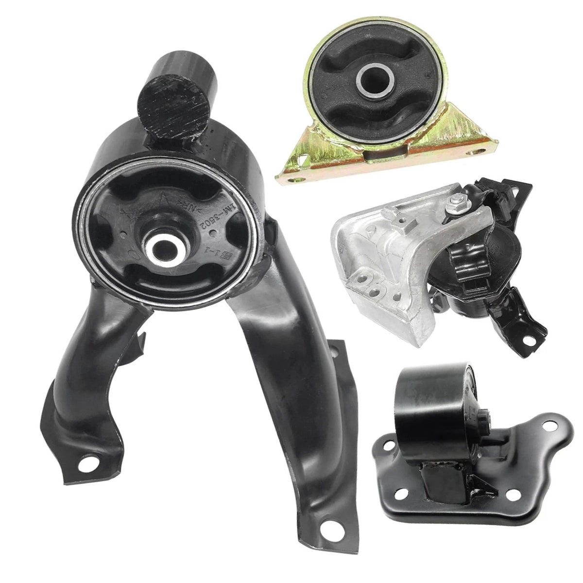 Set of 4 Engine Motor & Transmission Mounts for Mitsubishi Outlander (2003–2006)