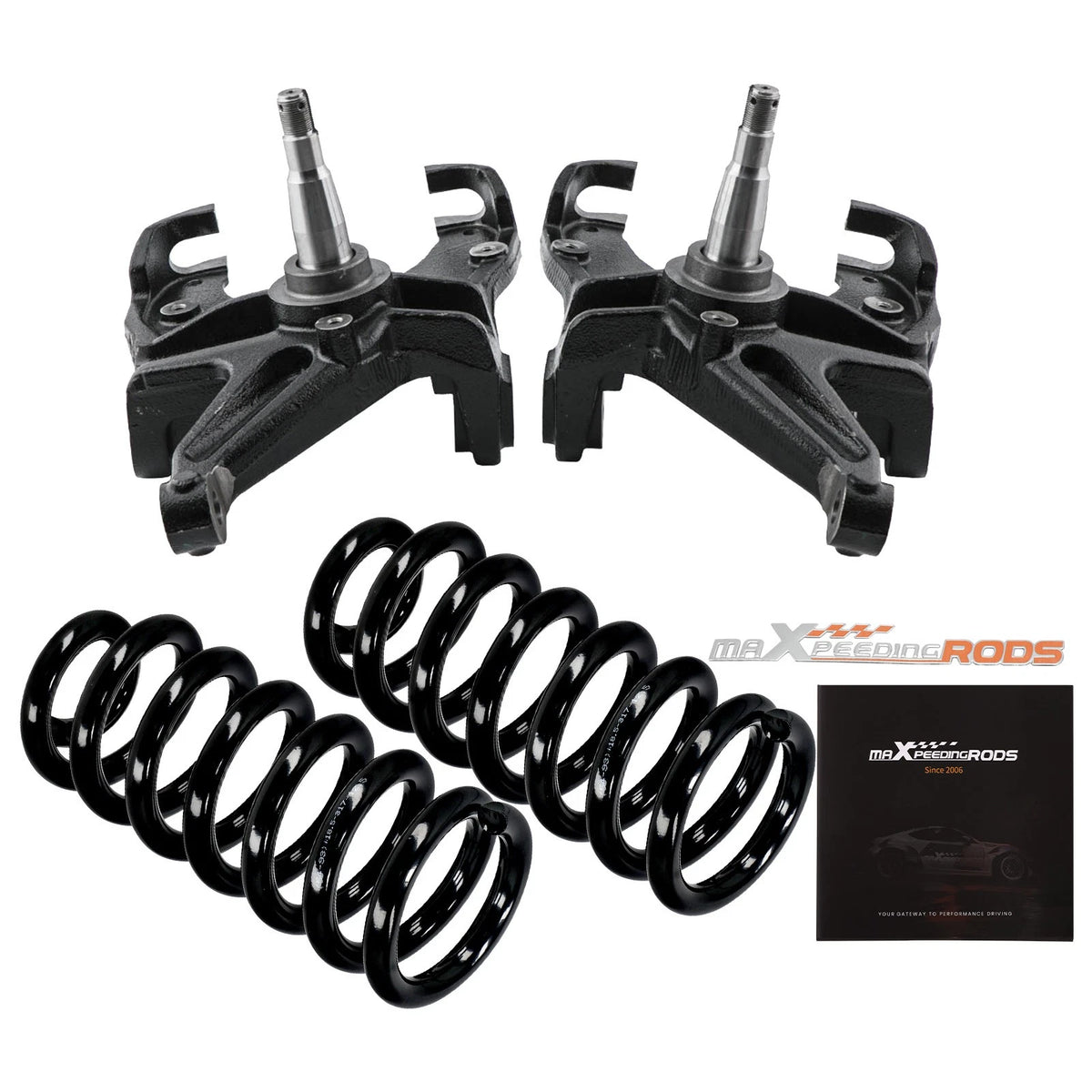 4" Drop Lowering Spindles Spring Kit for Chevy C10 GMC C15 (1973–1987)