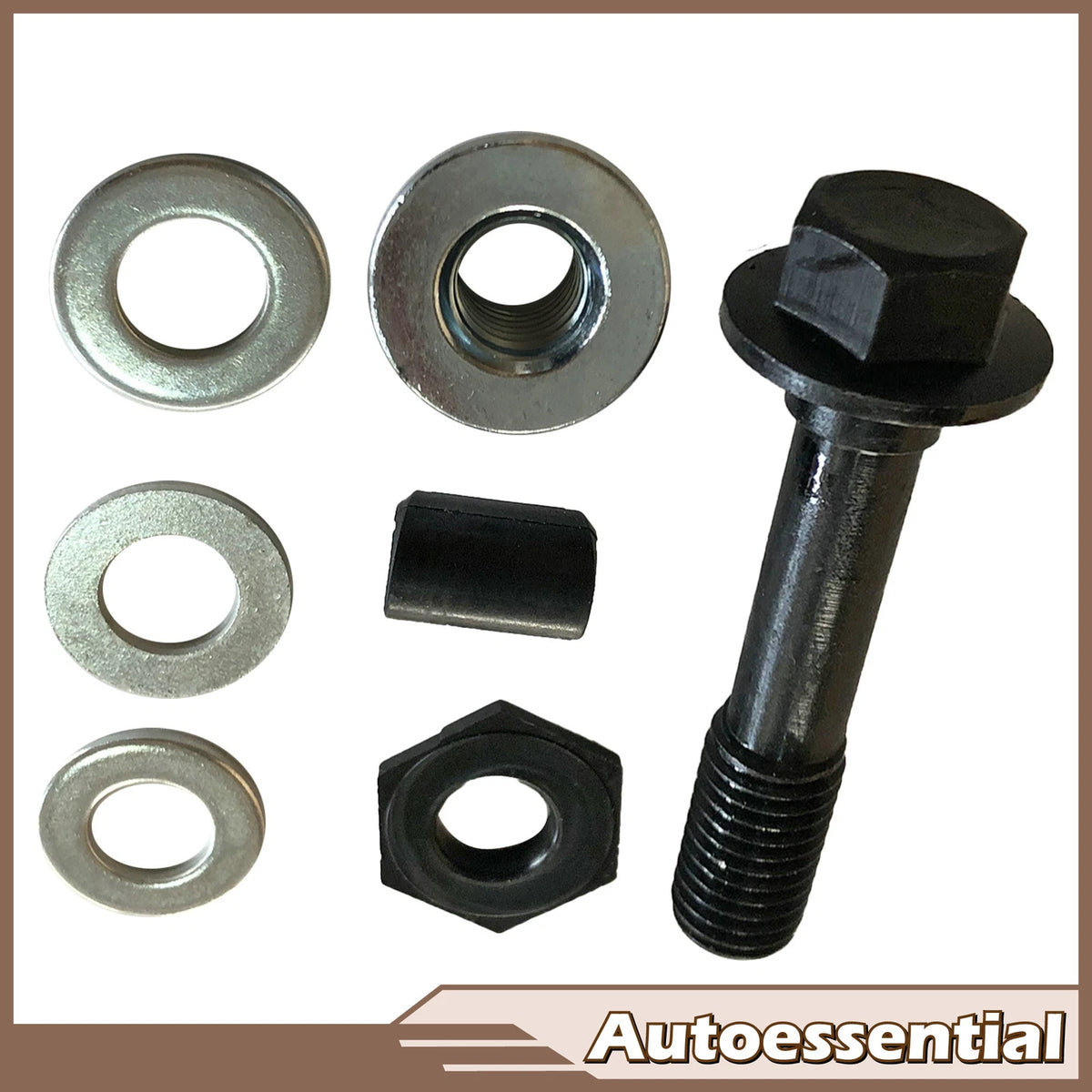 2X Black Camber and Alignment Kit for Hyundai Elantra/Santa Fe (2002–2017)