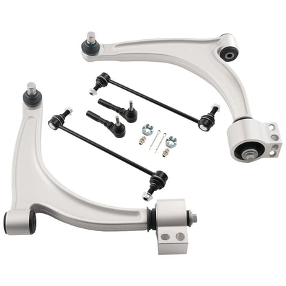 Front Lower Control Arms Tie Rods Sway Bars for Chevy Malibu G6 Aura (2005–2012)