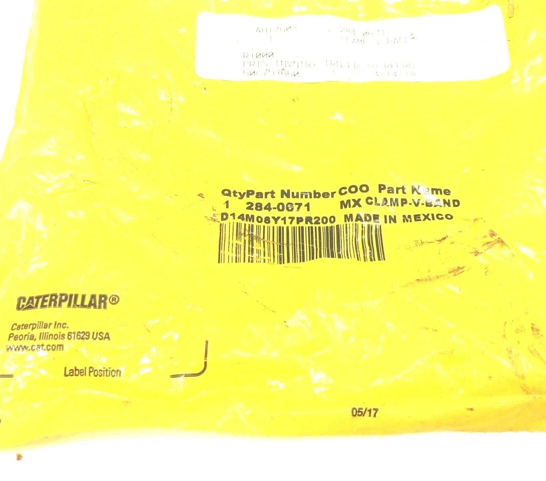 V-Band Clamp 284-0671 for Caterpillar C15 C18 (139.5 mm)