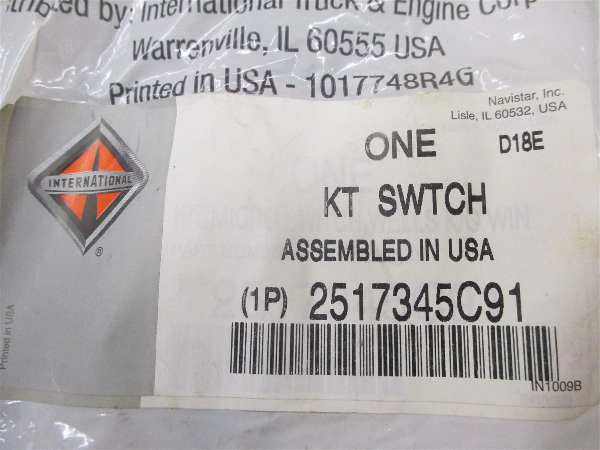 Micro Switch for International IC Bus (2517345C91)