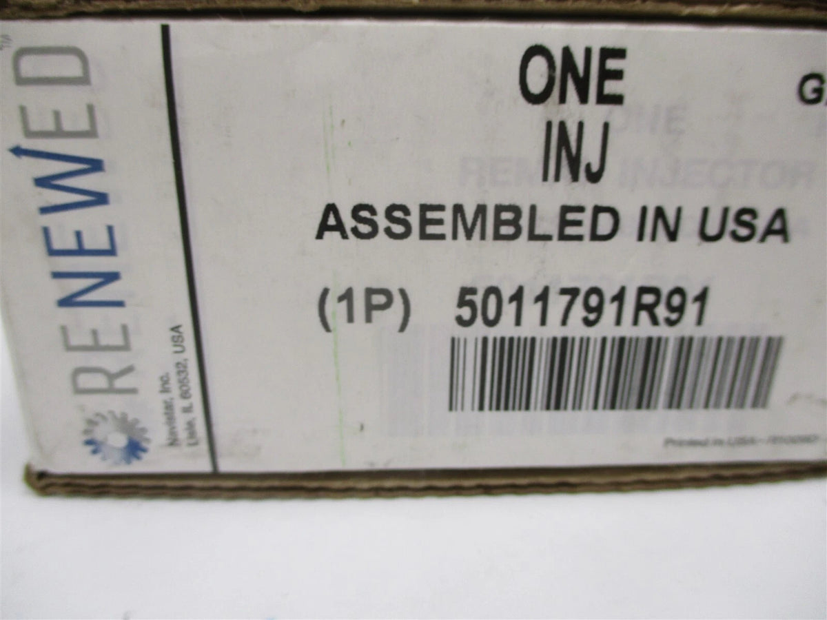 Reman Fuel Injector for International Maxxforce 11 (No Core) 5011791R91, 3005555C91