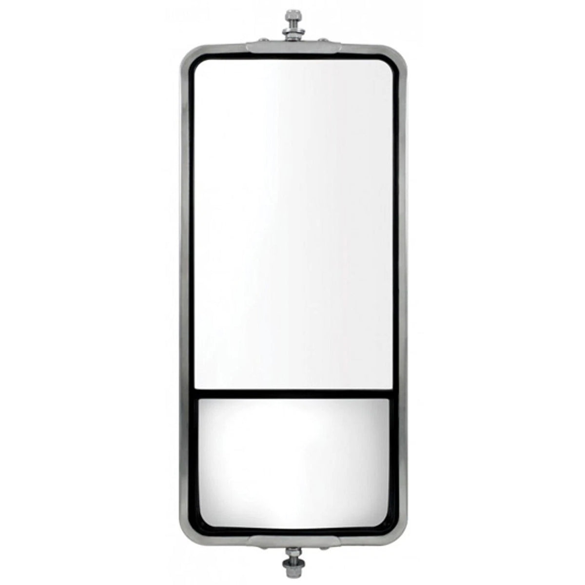Set of 2 Stainless Steel West Coast Non-Heated Mirrors for