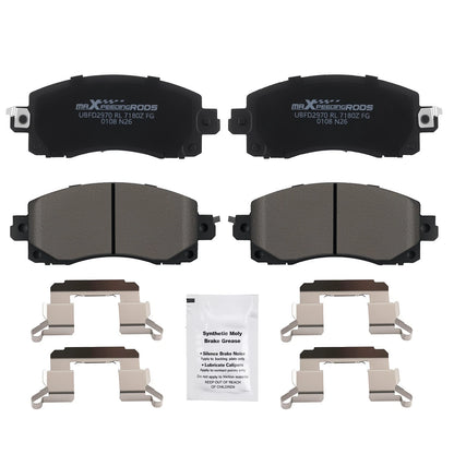 Set of 4 Front Ceramic Brake Pads for Subaru Forester (2019–2025), Impreza (2017–2025)