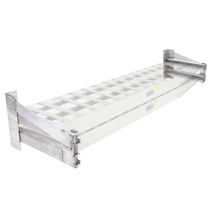 Loading Ramp Storage Brackets for Step Deck Trailers (No Knee Braces)