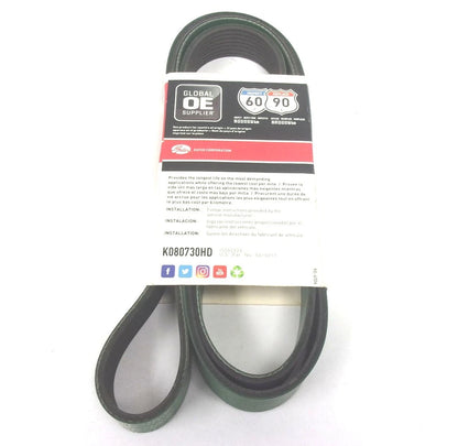 Gates Serpentine Heavy Duty Micro-V Belt K080730HD 8PK1853 for