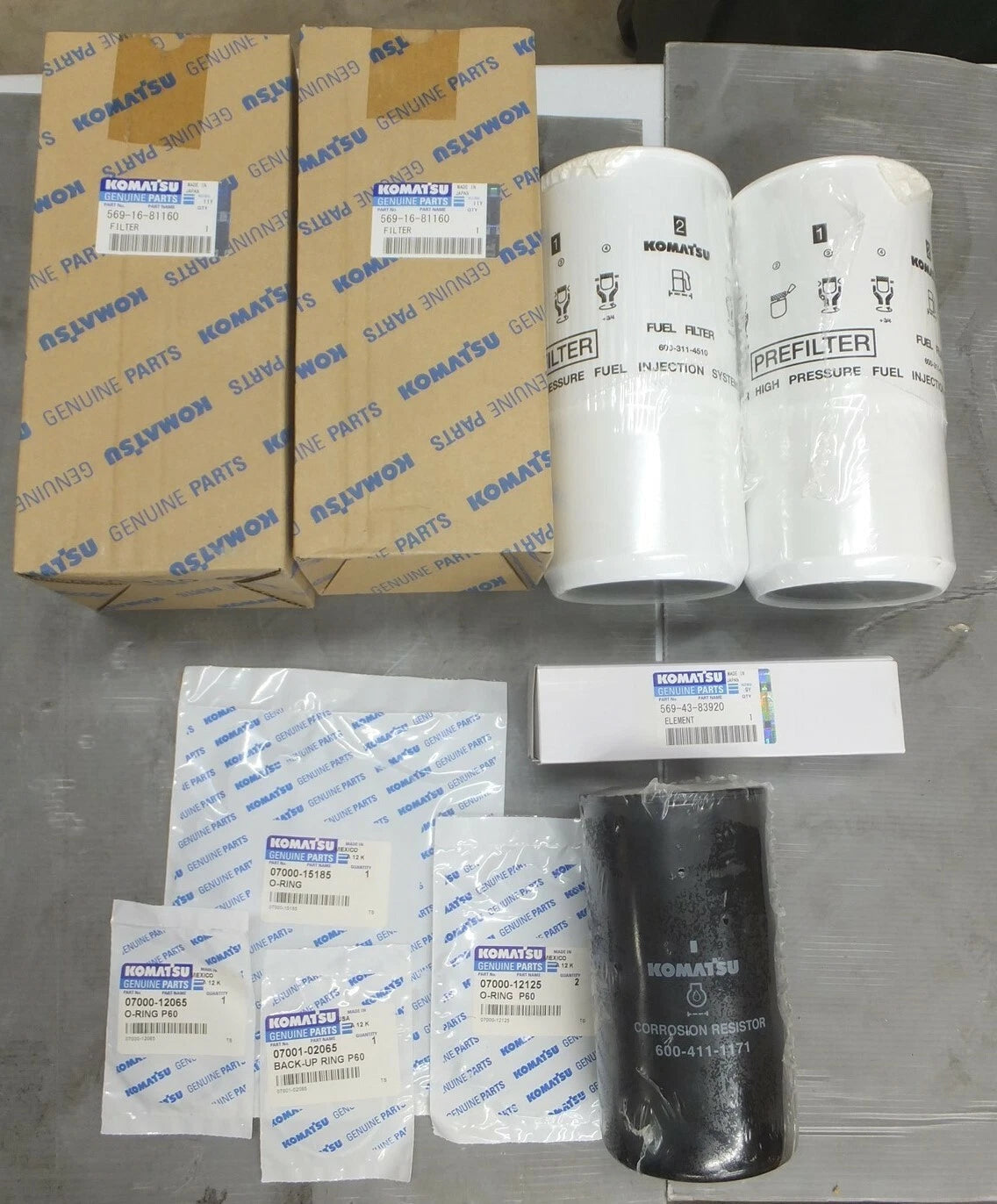 Interval Filter Change Kit for Komatsu 1000H (2000–2023) AK5745