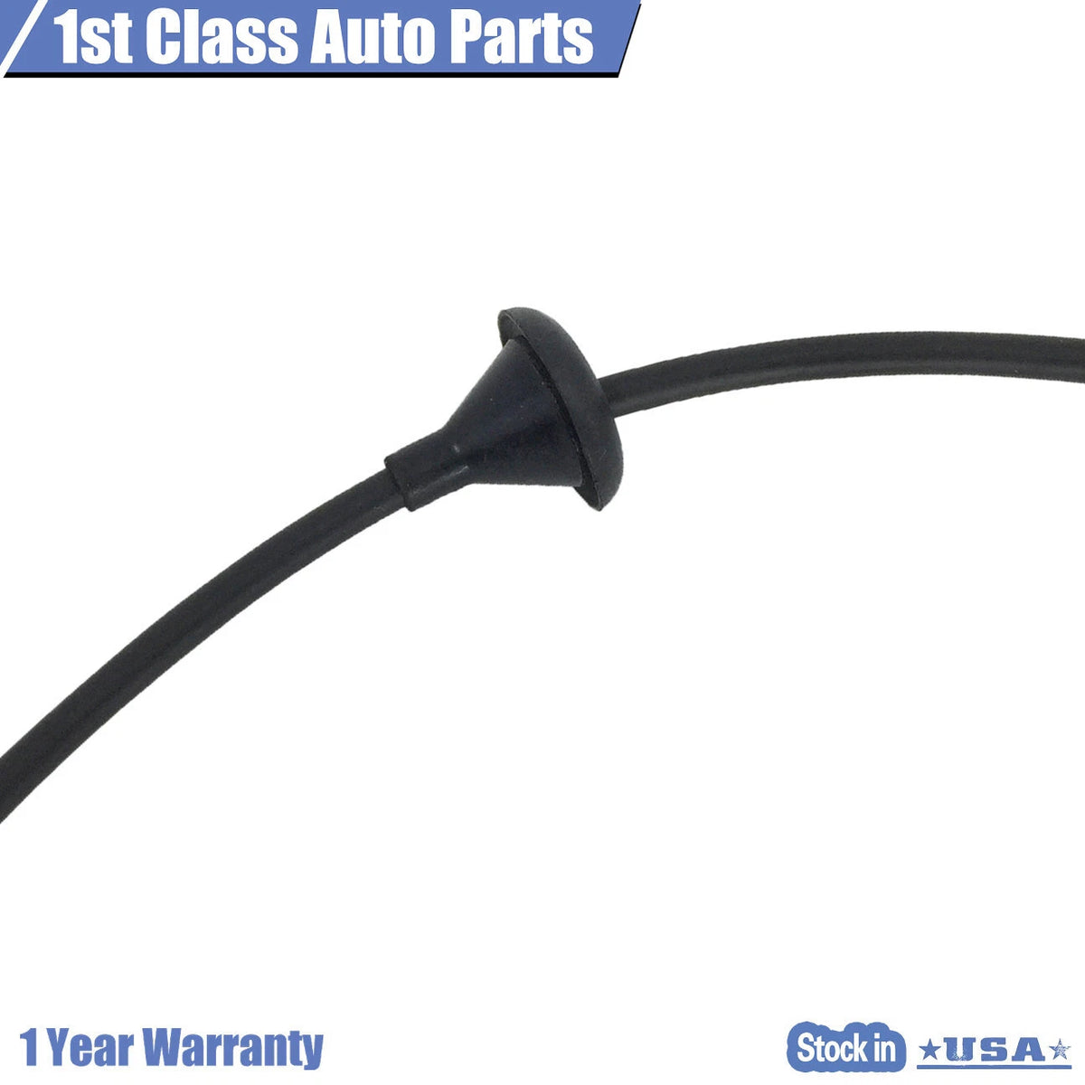 Hood Release Cable for Jeep Cherokee (1987–1996), Comanche (1986–1992), Wagoneer 912-008