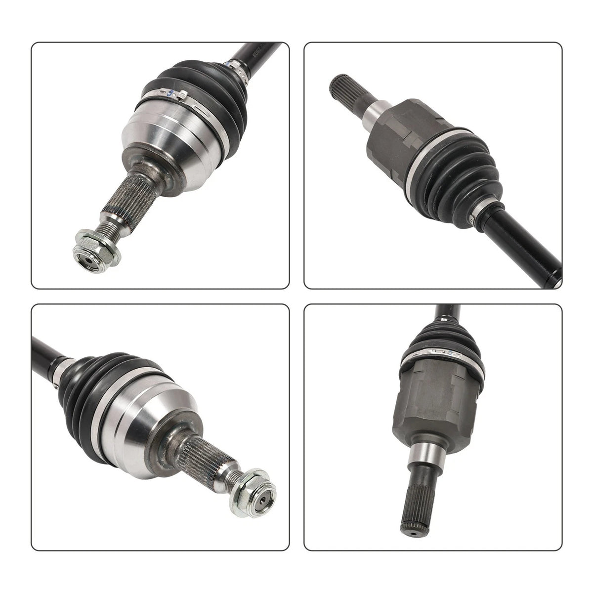 Set of 2 CV Axle Shafts for Hummer H3 (2006–2010) & H3T (2009–2010) 3.5L