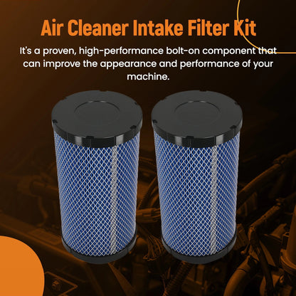 2Pcs Air Filter for Polaris RZR Turbo S S4 XP Turbo (2016–2021) 1240957 2882234
