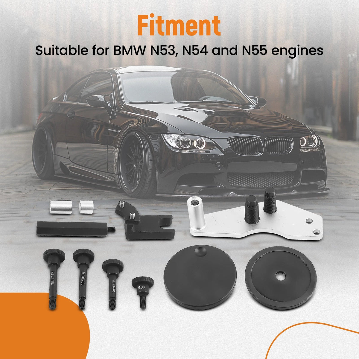 Vacuum Pump Sealing Cover Remover Installer Kit for BMW N53 N54 N55 (2006–2013)