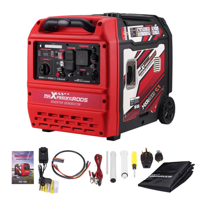 6KW Inverter Generator with Wheels for Home Backup (120V/240V)