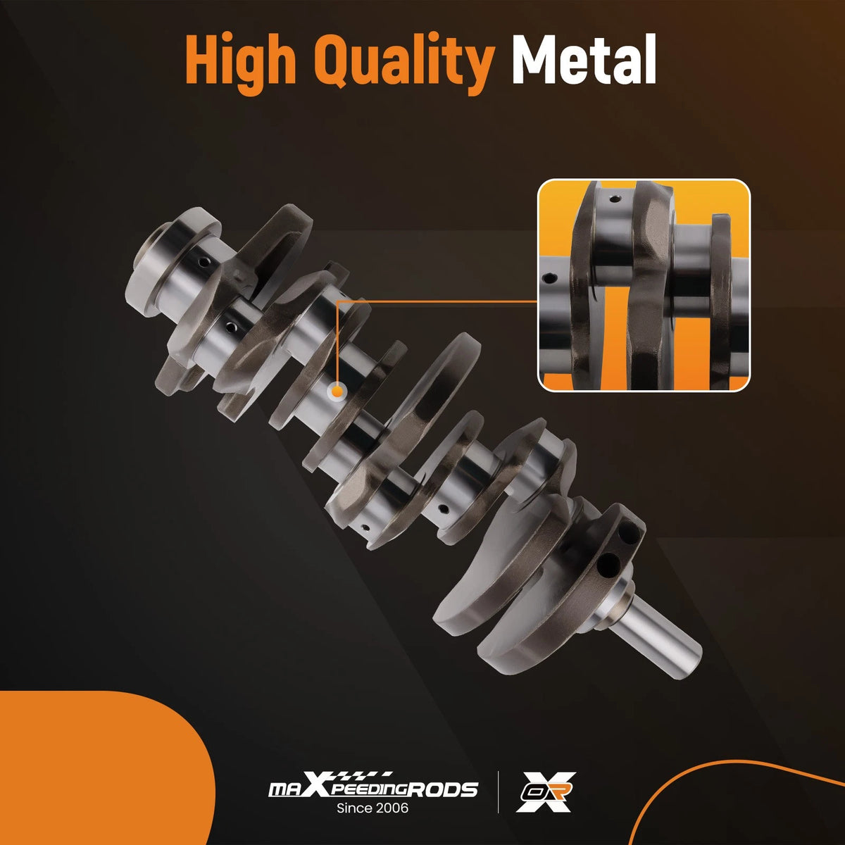 VR30 Engine Crankshaft for INFINITI Q50 Q60 3.0L (2014–2023) 12201-5CA0A
