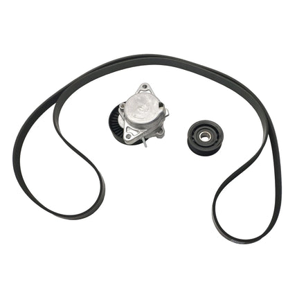 Serpentine Belt Tensioner Pulley Kit for Mercedes-Benz C280 CLK320 E320 SL500 (1997–2005)