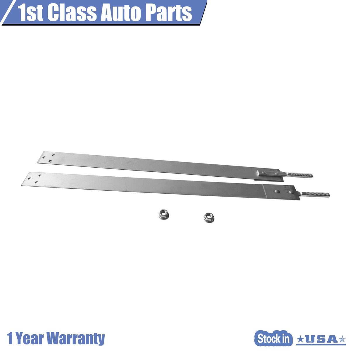 2X Fuel Tank Straps for Chevy GMC C/K 10 20 30 2500 3500 (16-20 Gallon)