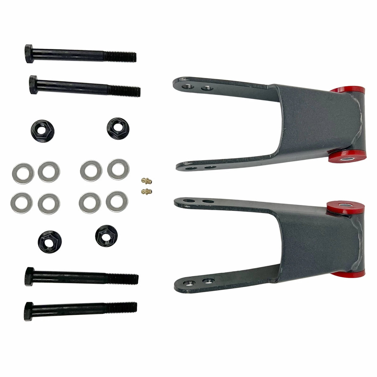 1-2" Leaf Spring Shackle Lowering Kit for Ford F-150 (2009–2020)