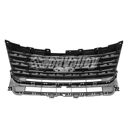 Front Bumper Grille for Ford Explorer (2016–2017) - Black Glossy