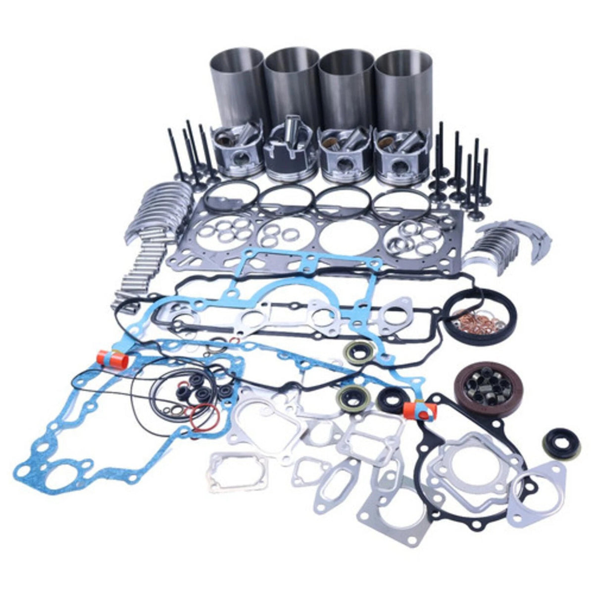 Overhaul Rebuild Kit 1J700-21110 for Kubota V2607 V2607T V2607-DI