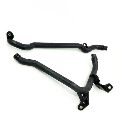 2PC Engine Coolant Pipes for BMW 325xi 330xi X3 X5 (2001–2006)