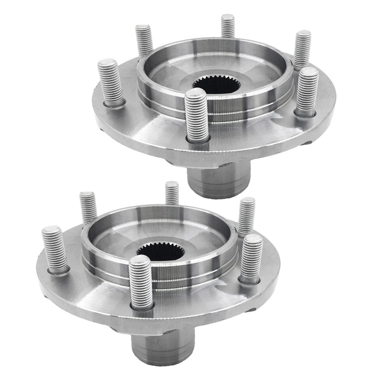 2X Wheel Hub Set 930417 for Toyota Sequoia Tundra 4Runner Tacoma (4WD)