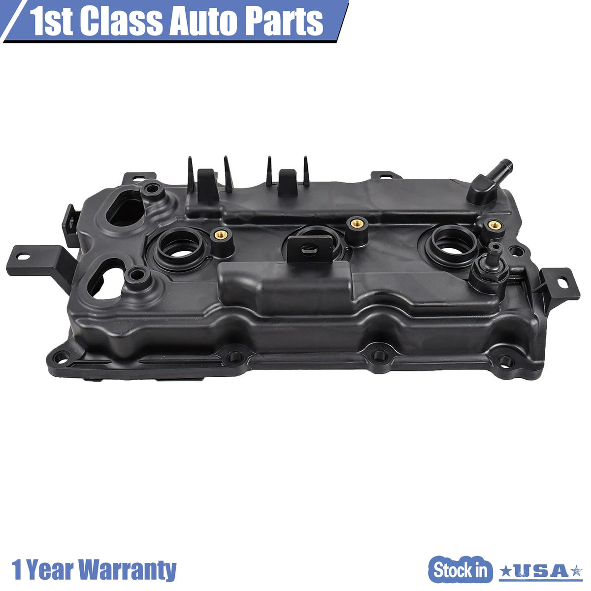 Set of 2 Engine Valve Covers with Gasket for Nissan 350Z (2007–2009)