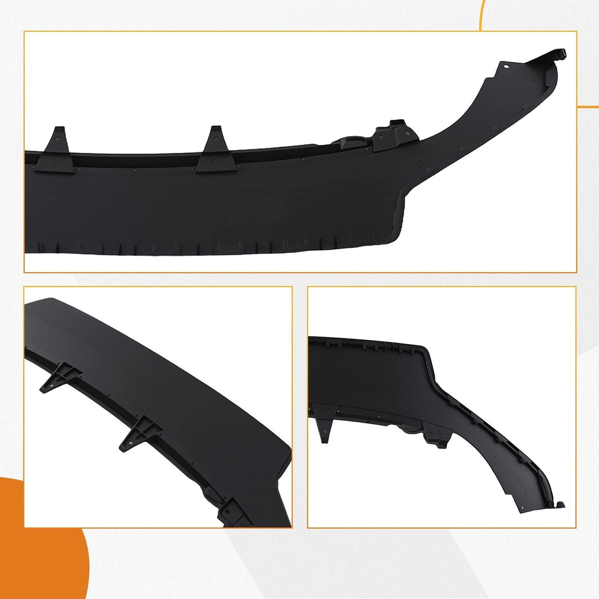 Front Bumper Lower Valance Cover for Volkswagen Jetta (2015–2018) VW1093128