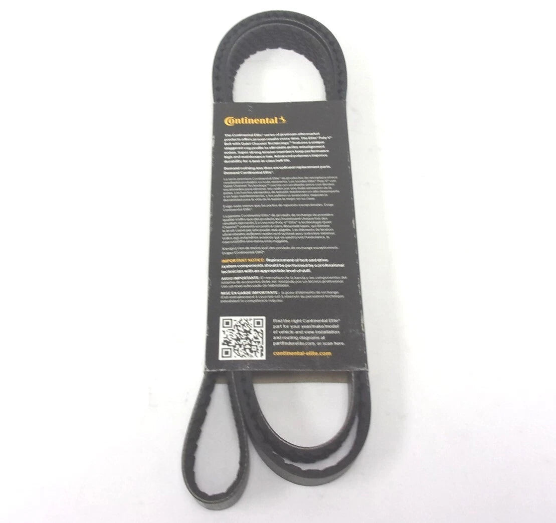 Serpentine Poly-V Belt 6PK2180 for Continental Elite (85-4/5" x 27/32")