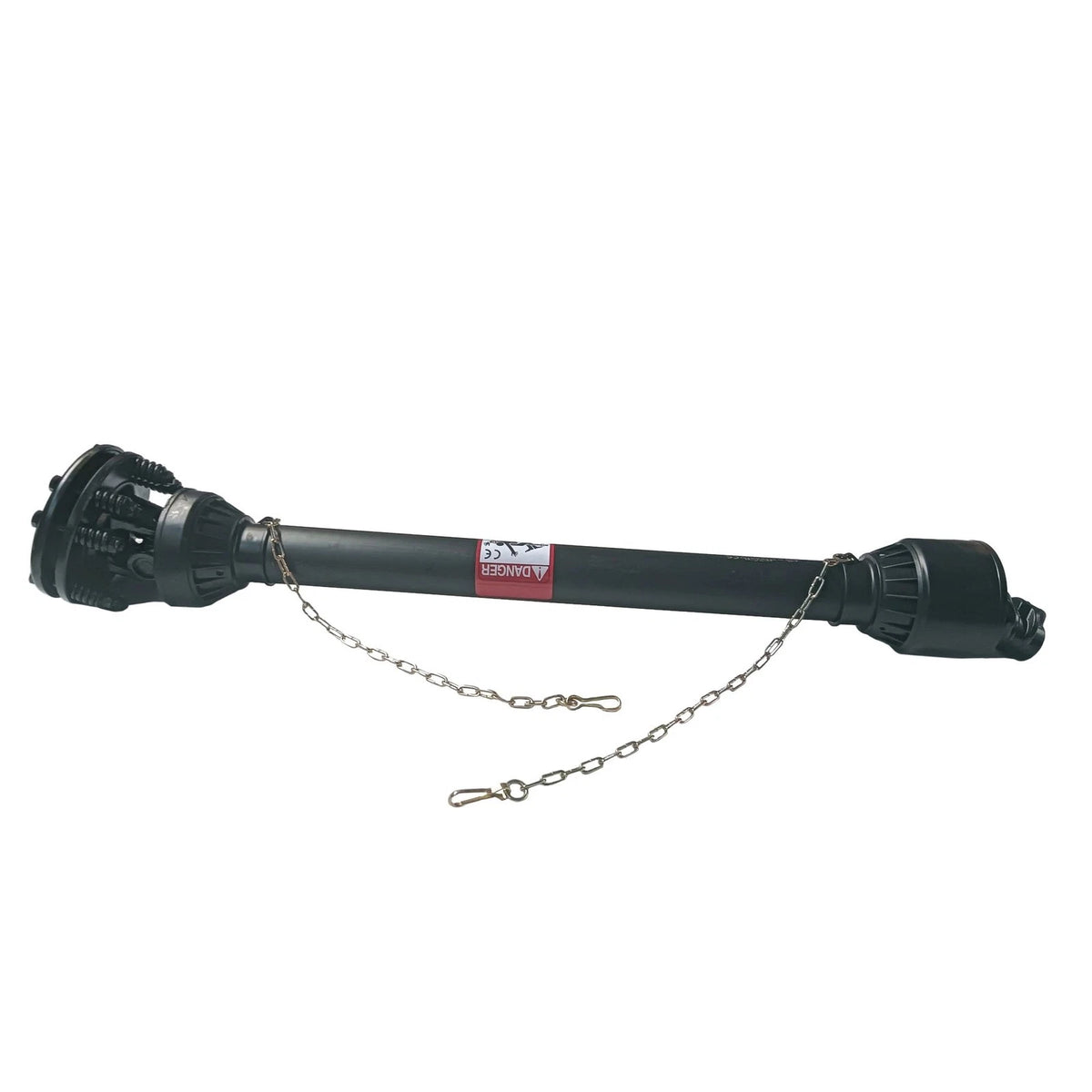 PTO Shaft for 1-3/8" Smooth Bore with 1/2" Shear Bolt & 2 Disc Slip Clutch
