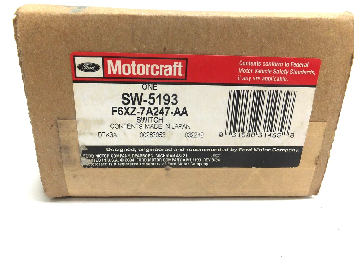 Neutral Safety Switch SW-5193 for Ford (F6XZ-7A247-AA) 3.0L
