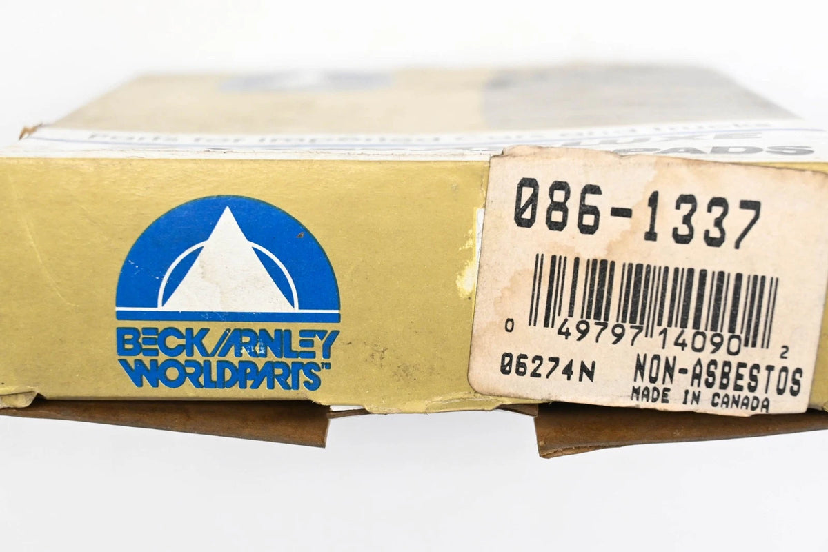 Disc Brake Pad Kit for Beck/Arnley (086-1337)
