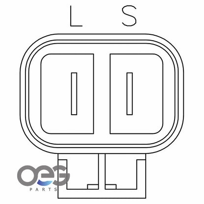 Voltage Regulator for Infiniti FX35 V6 3.5L (2003–2008) 23215-AG010 476